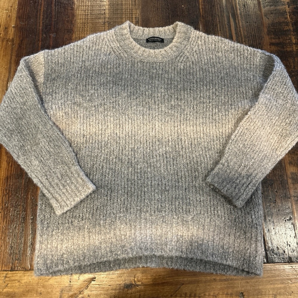 Banana Republic Alpaca Vernice Oversized OMBRÉ Women's Sweater- Size Small